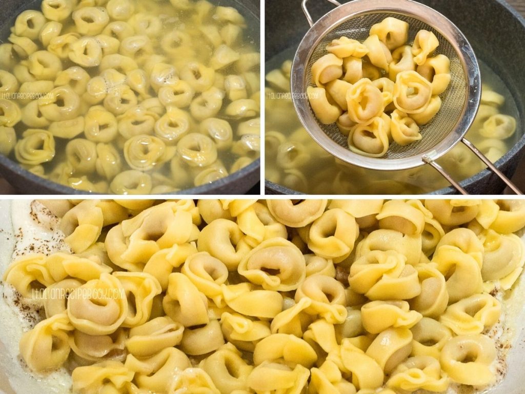 how to make tortellini alla panna