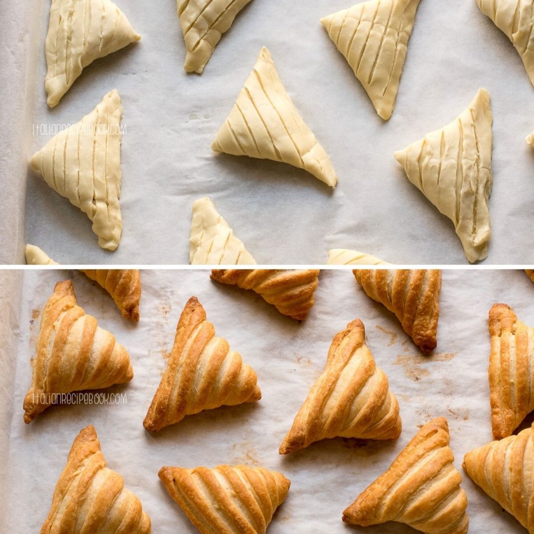 Lazy Sfogliatelle From Puff Pastry Italian Recipe Book