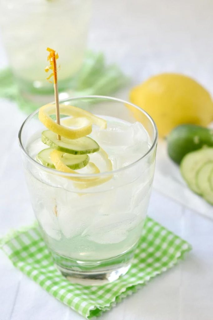 limoncello cucumber cooler