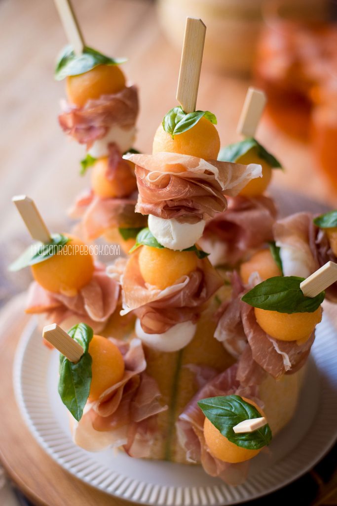 Melon Prosciutto Skewers