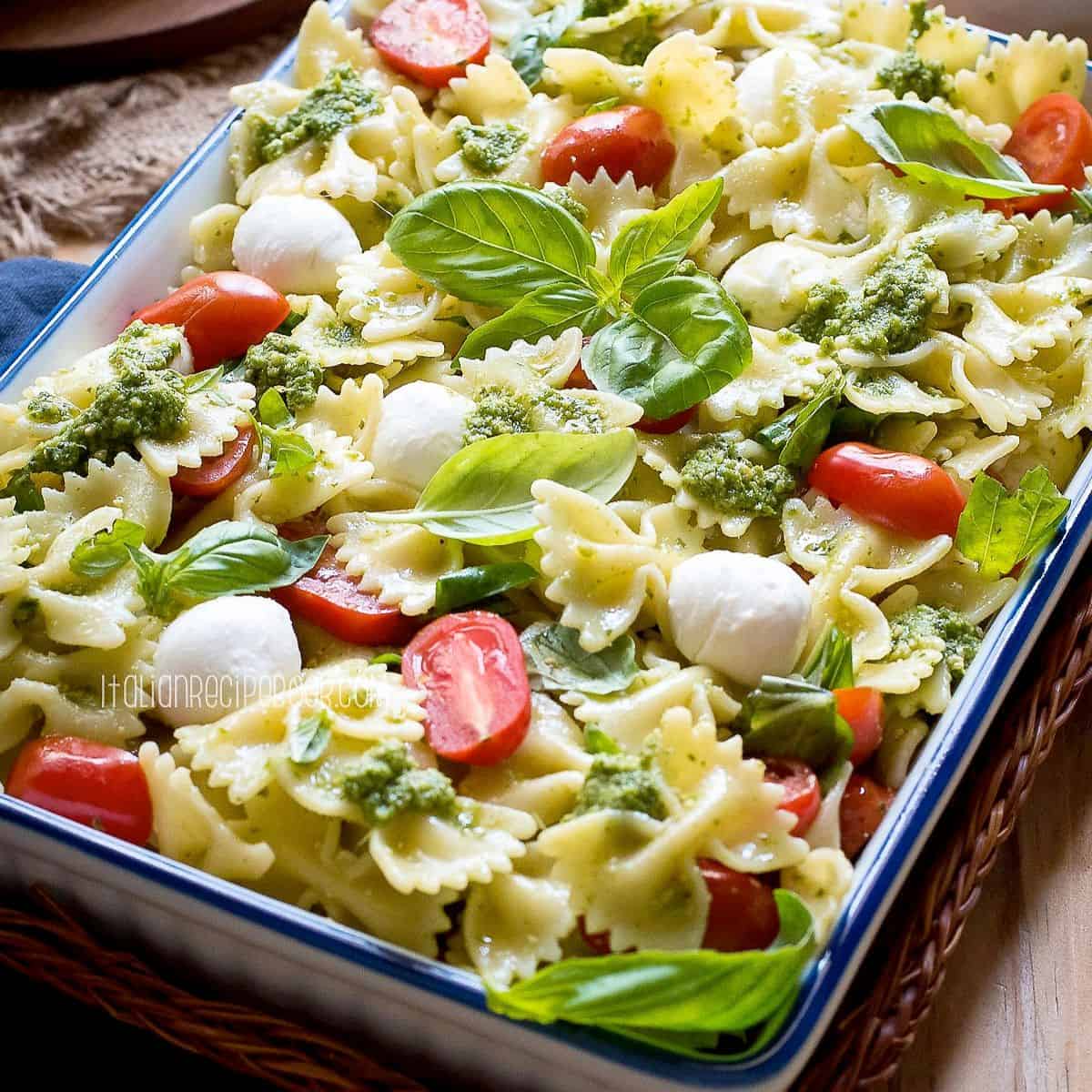 Pasta Caprese (Two Ways) : Italian Recipe Book