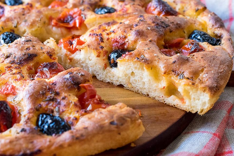 Focaccia Barese {Authentic Recipe} Italian Recipe Book