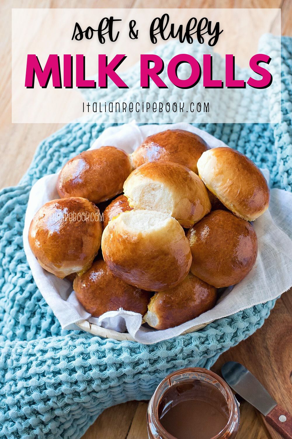 Milk Bread Rolls {Soft & Fluffy}