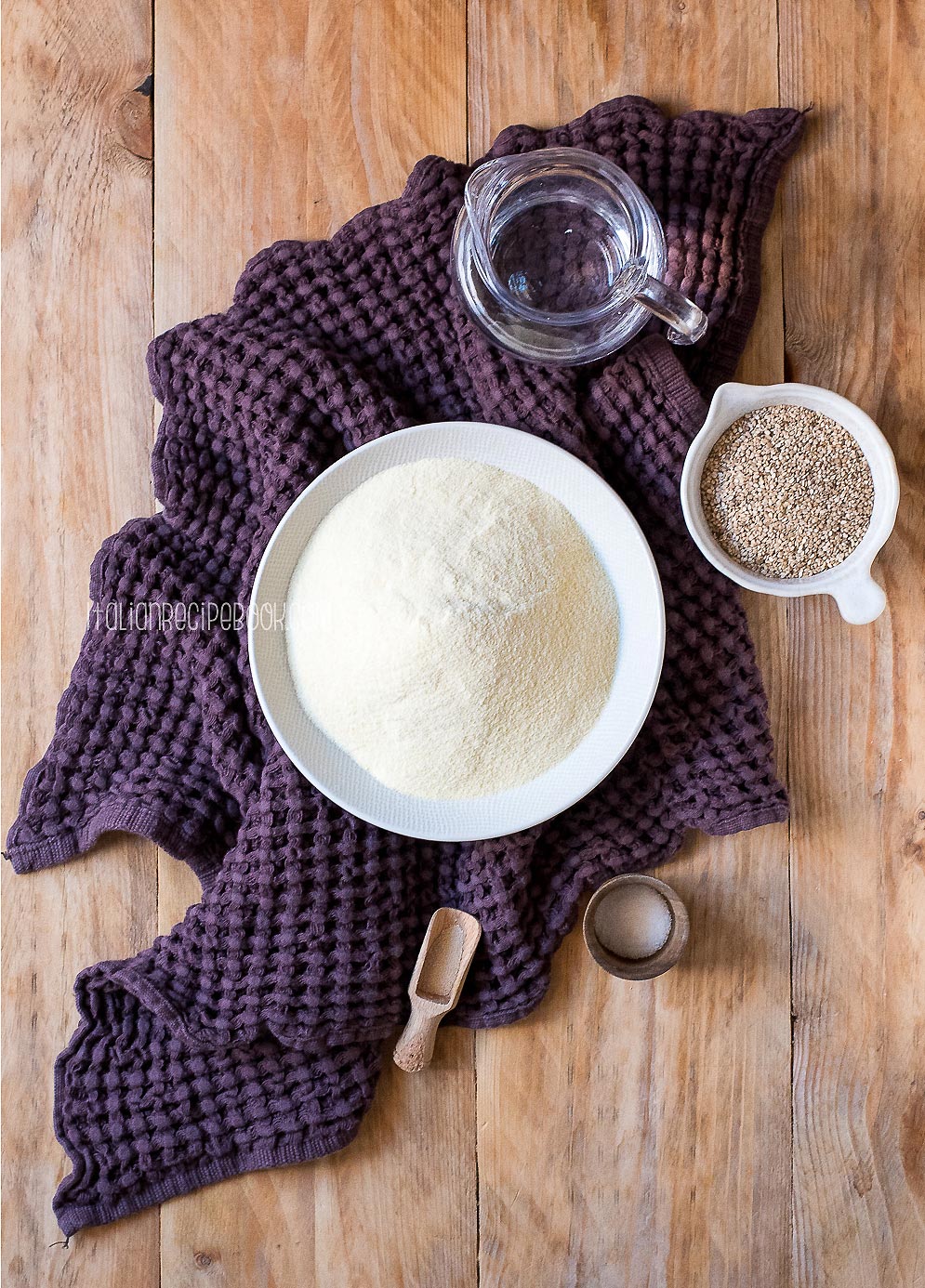 semolina bread ingredients