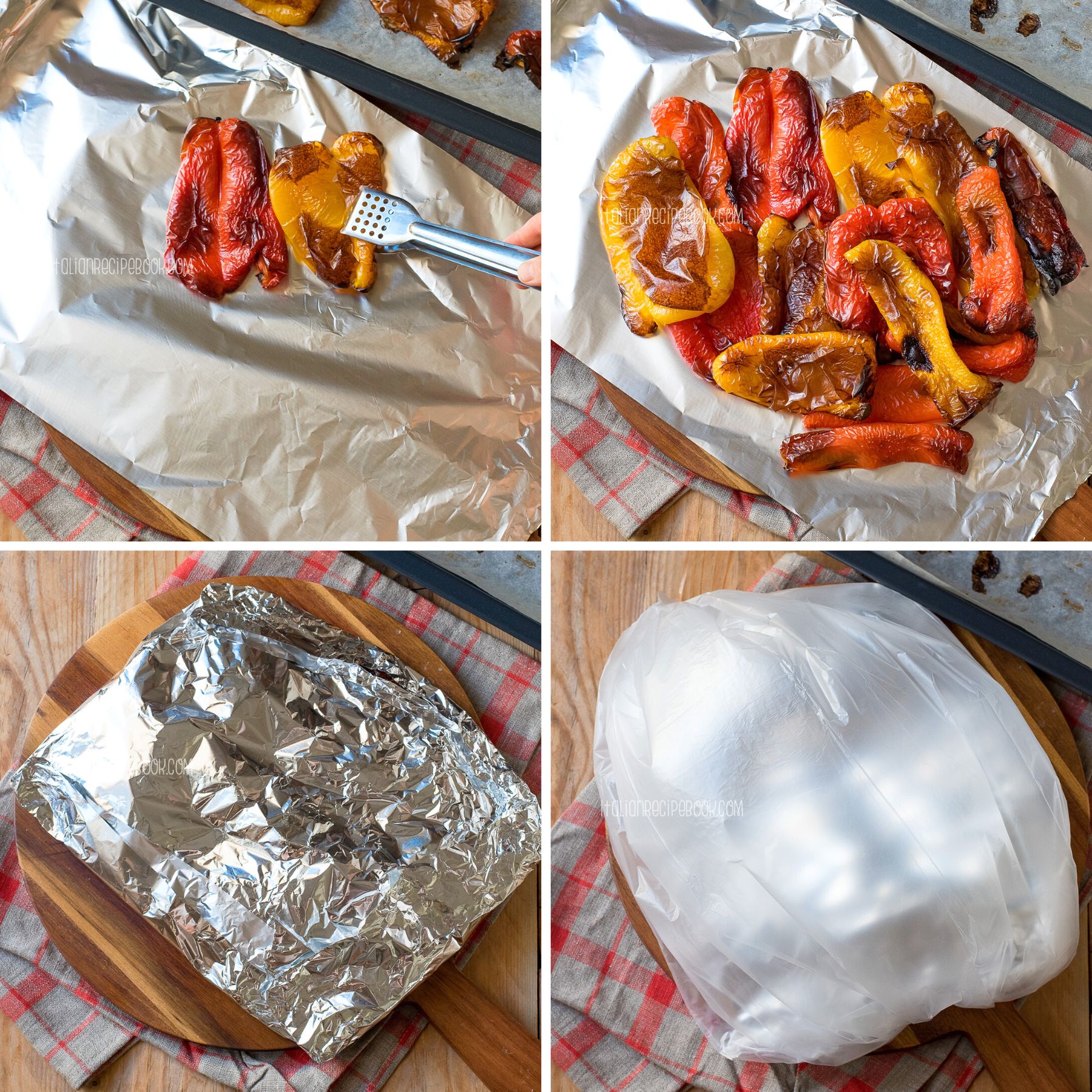 steaming peppers