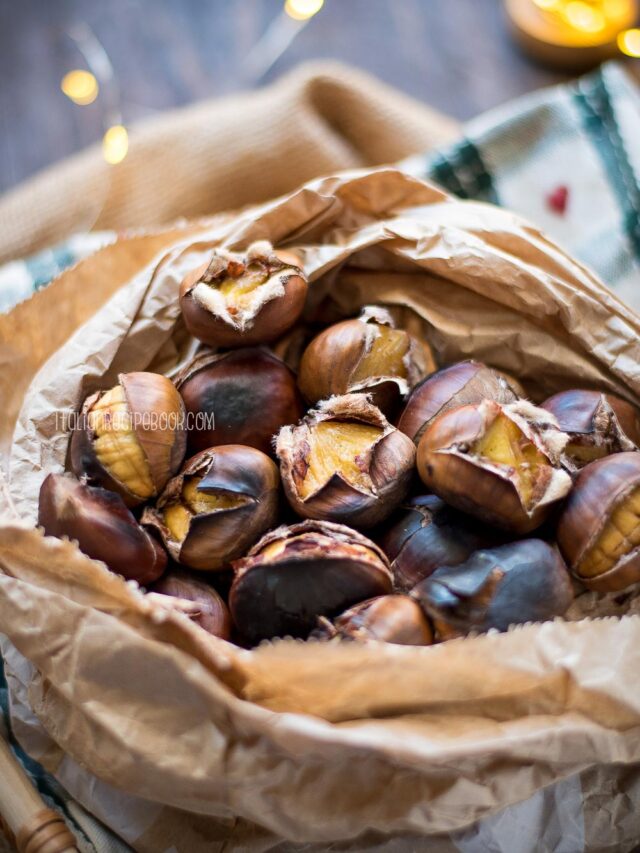 Pan Roasted Chestnuts (With Chestnut Pan or CastIron Skillet