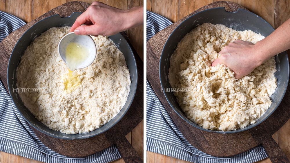 how to make baci di dama cookie dough - step 3