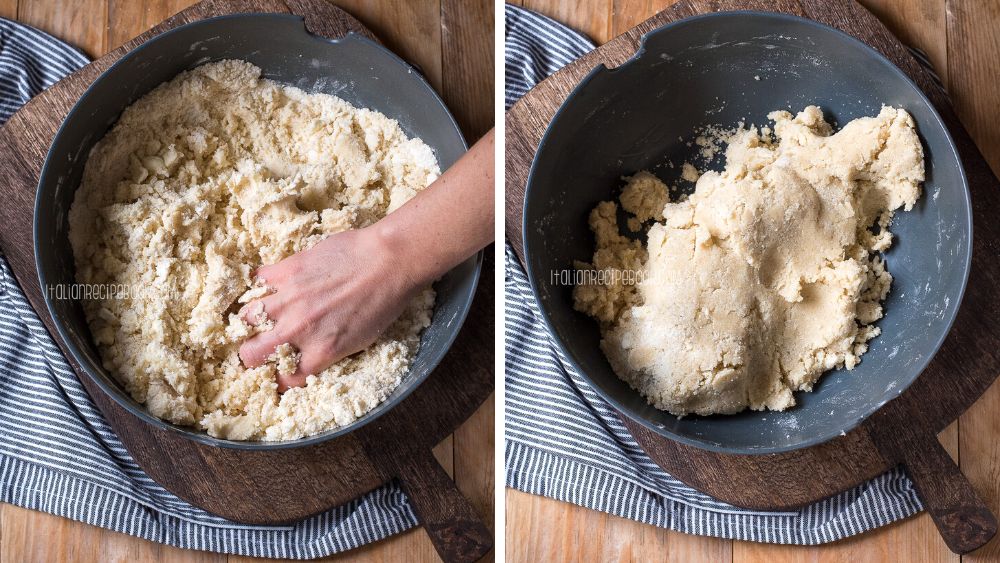 how to make baci di dama cookie dough - step 4