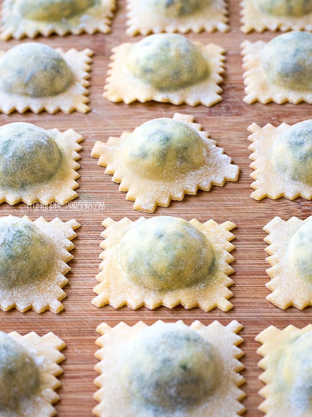 Homemade Ricotta & Spinach Filled Ravioli - DeLallo