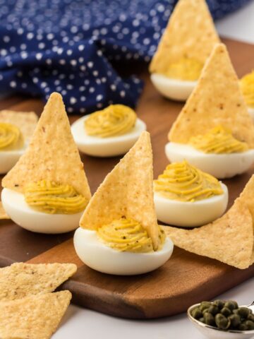 deviled egg sail boats