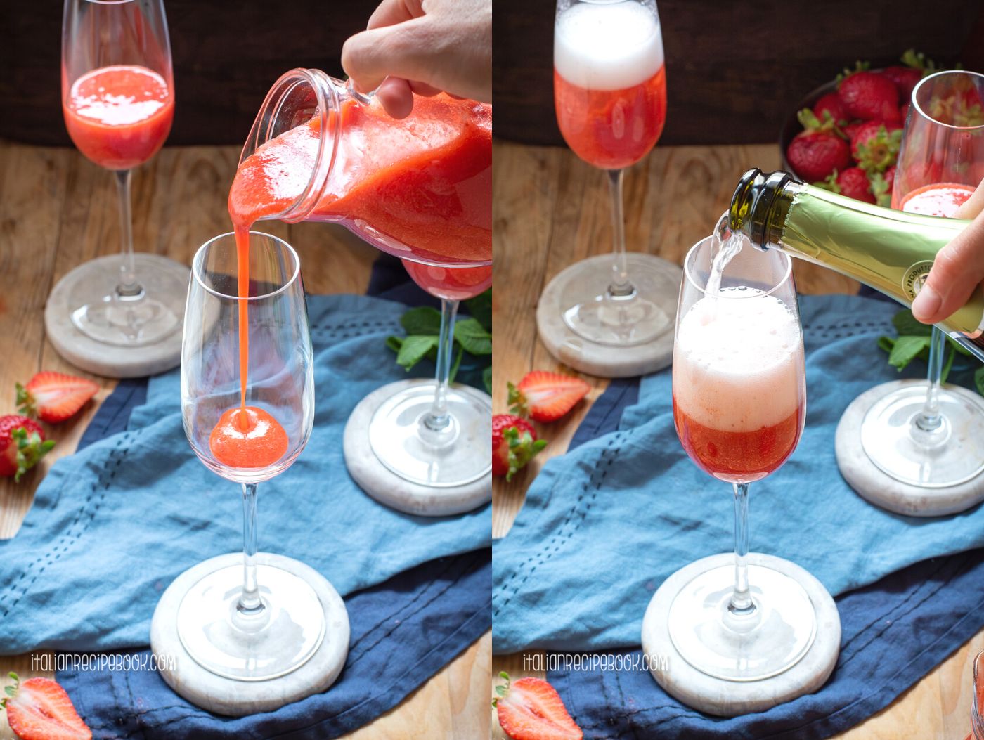 assemble rossini cocktail