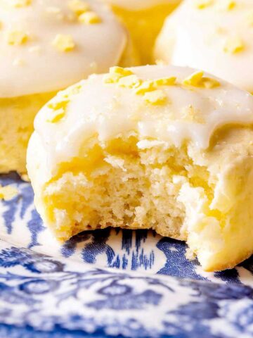 Lemon Ricotta Cookie bite.