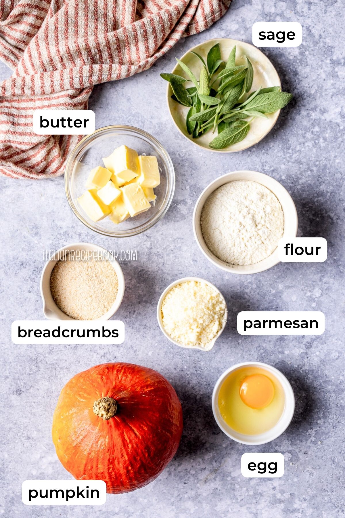 ingredients needed for pumpkin gnocchi
