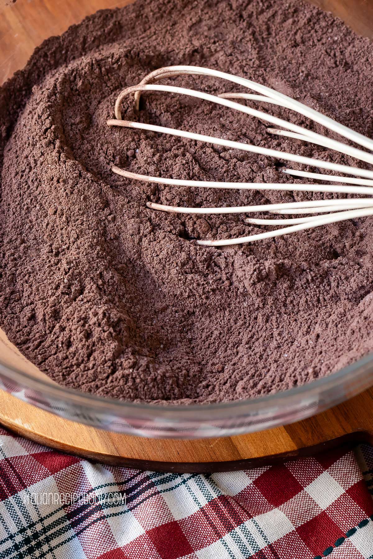 hot chocolate mix in a bowl