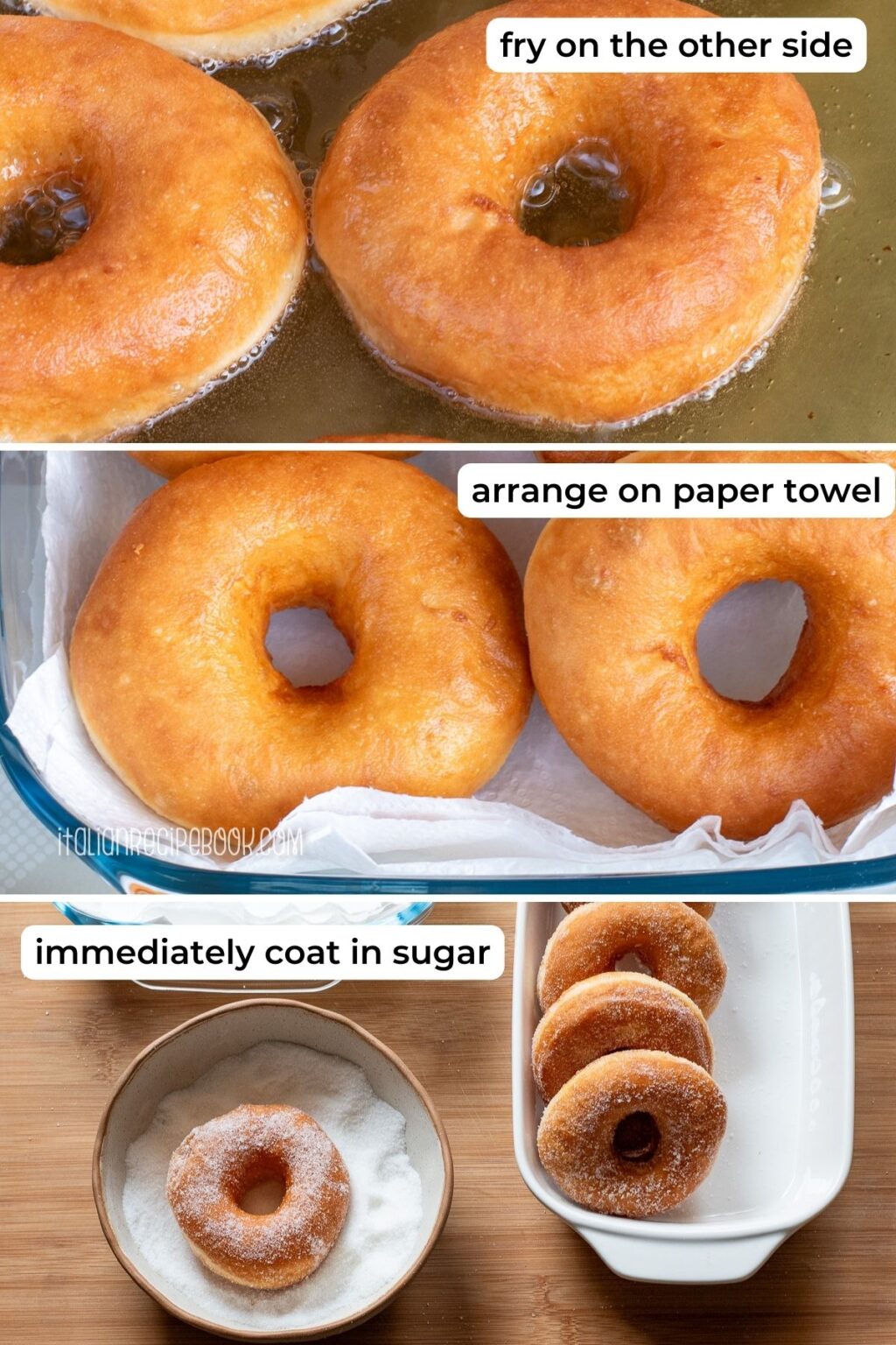 Graffe Potato Donuts Soft as Clouds Italian Recipe Book