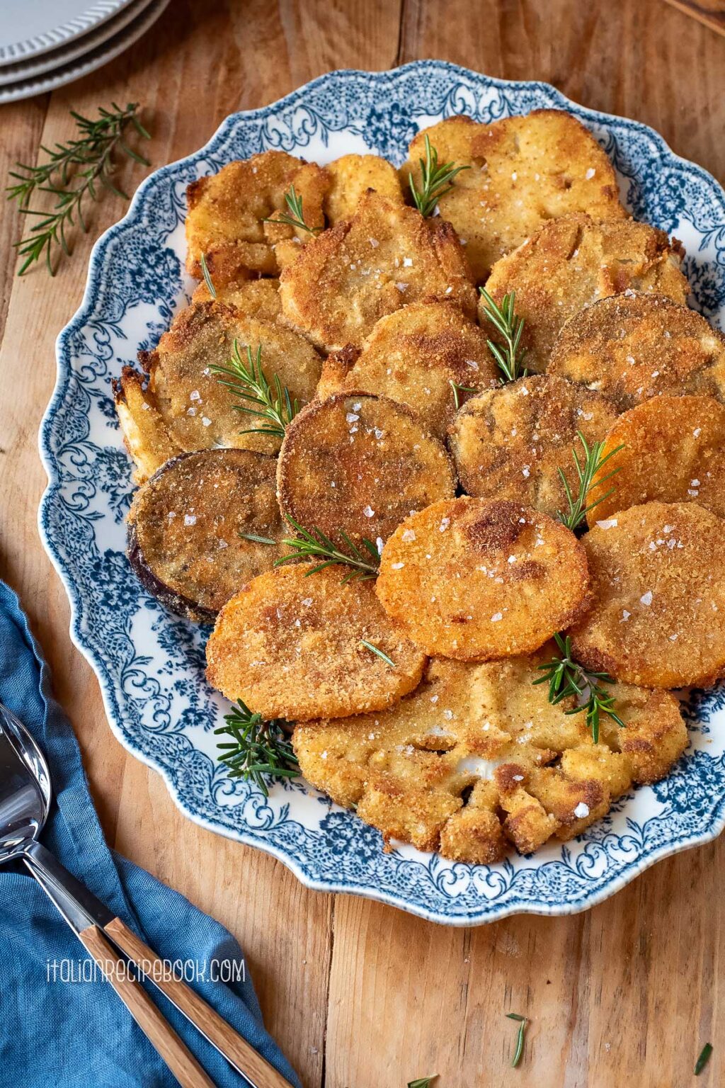 Crispy OvenFried Veggies Italian Recipe Book