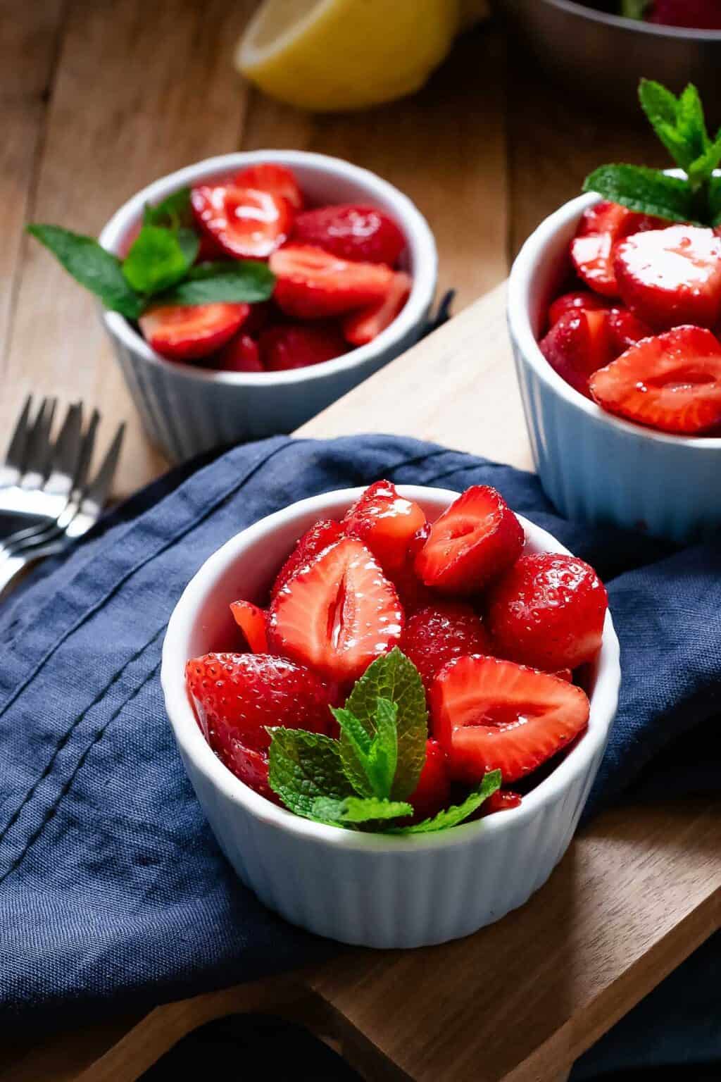 3Ingredient Macerated Strawberries And 10 Ways To Use Them! Italian