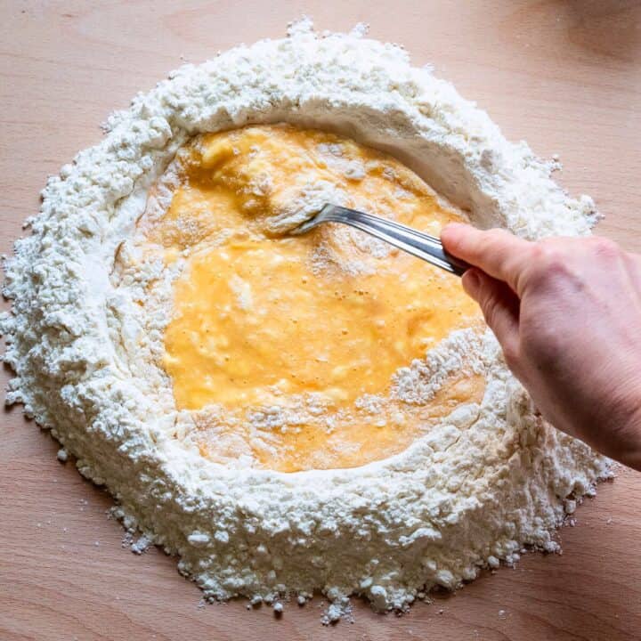 View of Egg Pasta Dough (Perfect Every Time!) : Italian Recipe Book